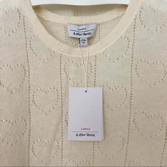 🆕&Other stories alpaca knit T-shirt - Picture 5 of 9